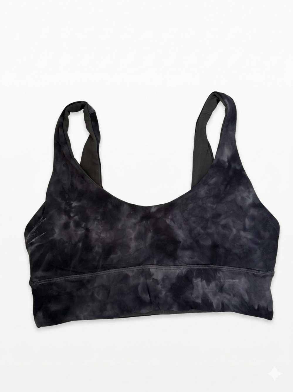lululemon athletica Black Tie-Dye Low-Support Sports Bra